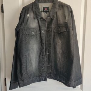 SouthPole Distressed Denim Jacket